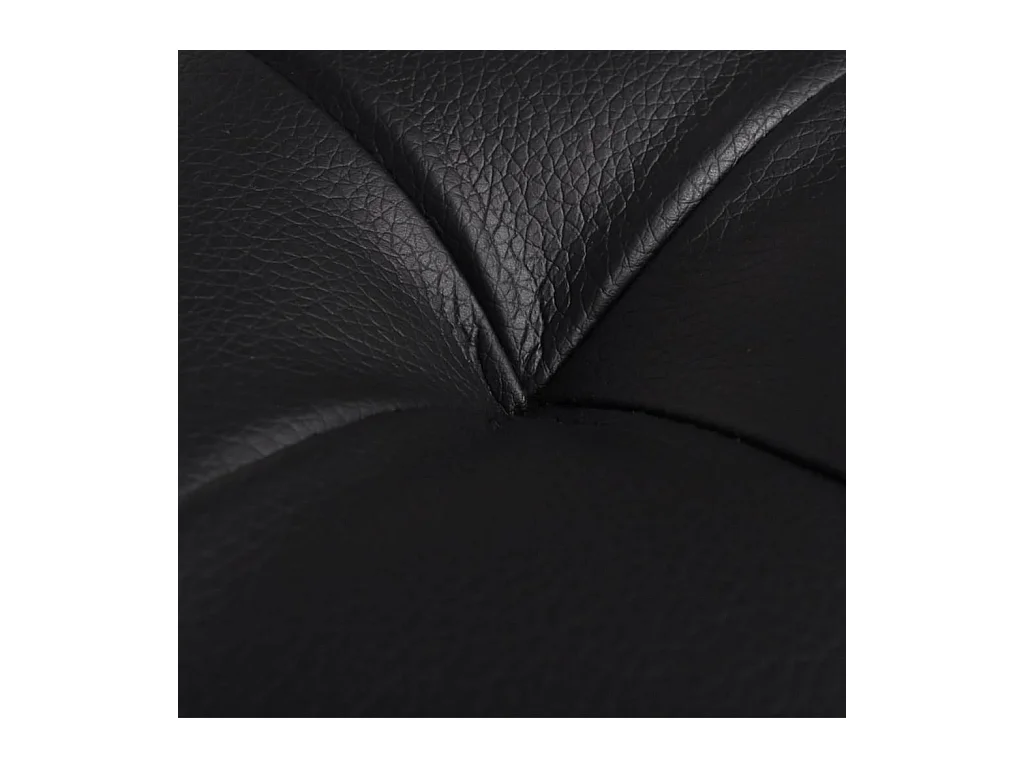 Puf con almacenaje de piel sintética 87,5 x 36 x 41 cm negro 02_0021240