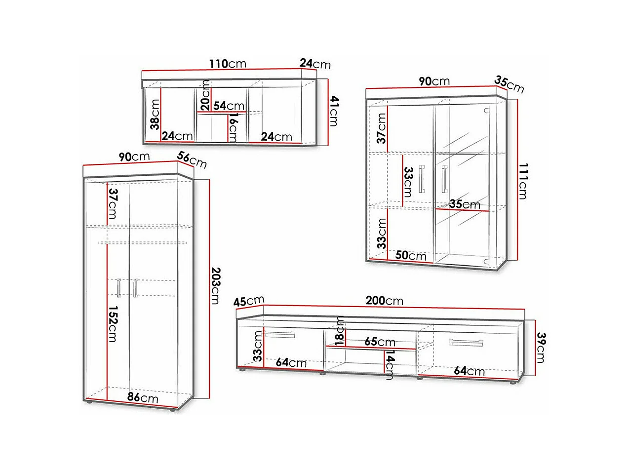 Ensemble de salon Cormiru 107