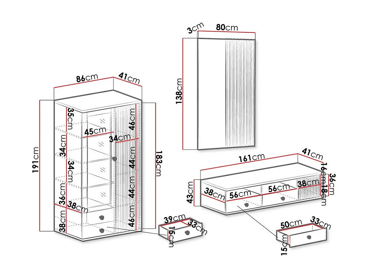 Ensemble de salon Venmava 111