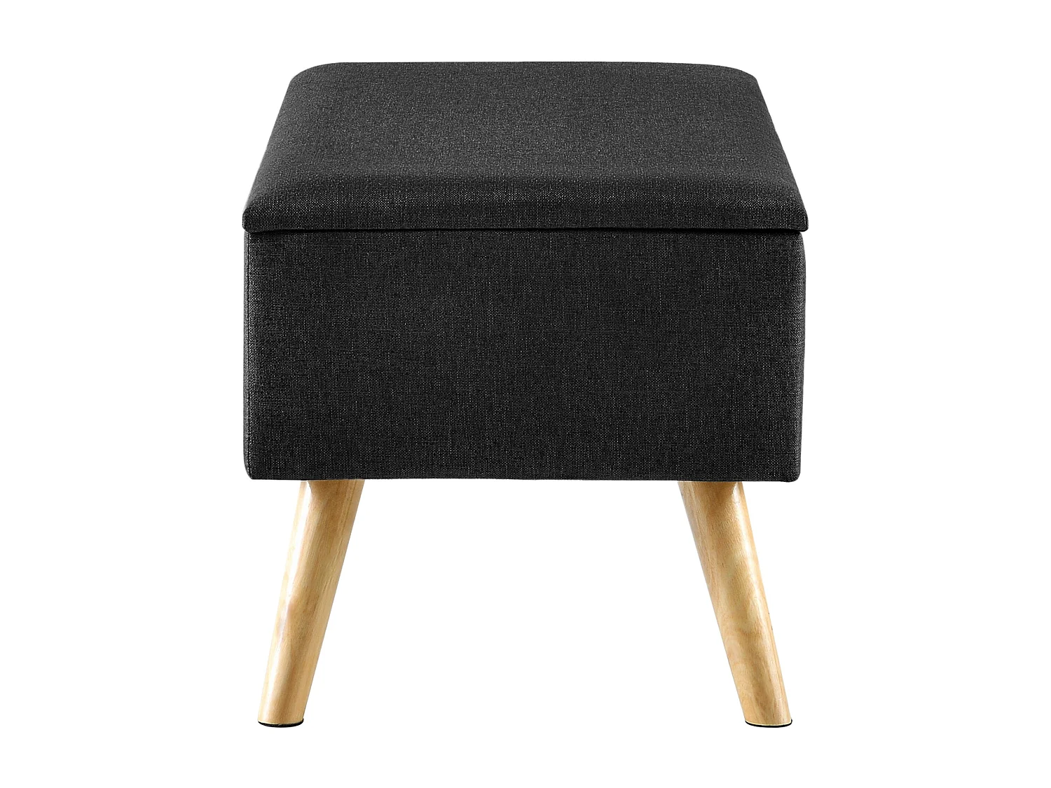 Banco de armazenamento estofado 79 x 39,5 x 39,5 cm preto 03_0006446