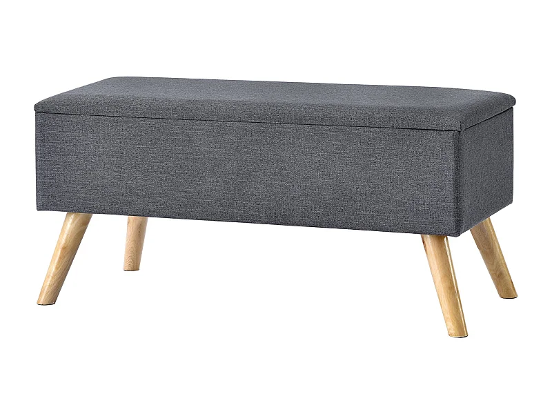 Panca contenitore imbottita grigio scuro 03_0006445