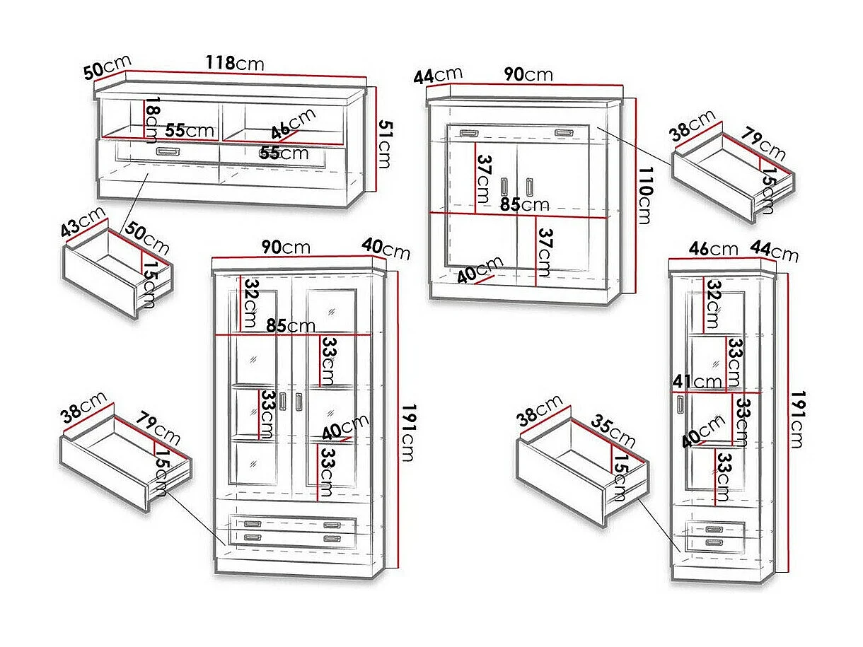 Ensemble de salon Lircava 119
