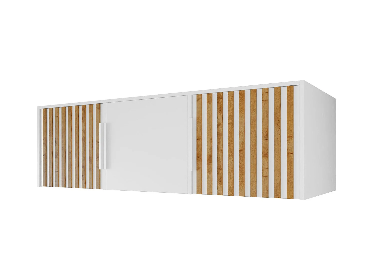 Armário Honolulu D104, Placa de aglomerado laminado, 45x150x58cm