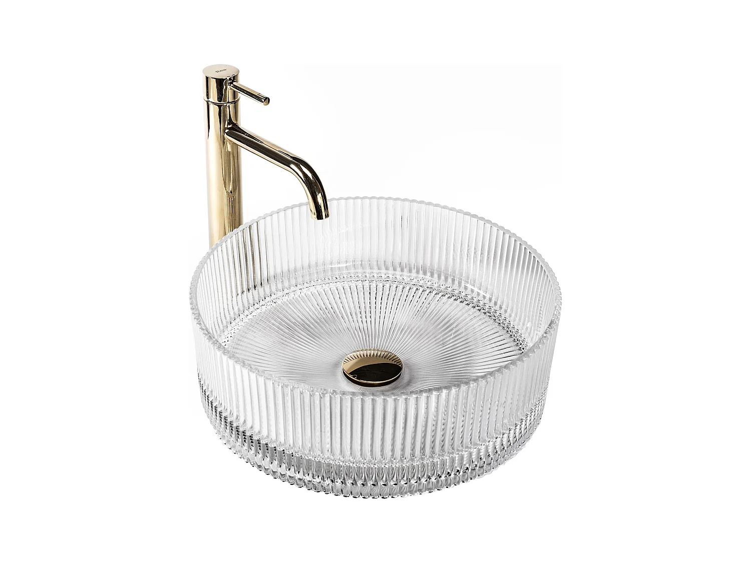 Aufsatzwaschbecken Rea Ingrid 36 Transparent