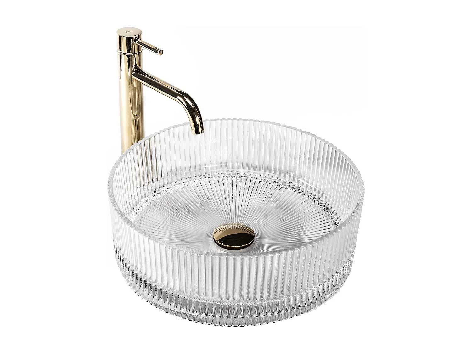 Lavabo Sobre Encimera Rea Ingrid 36 Transparent