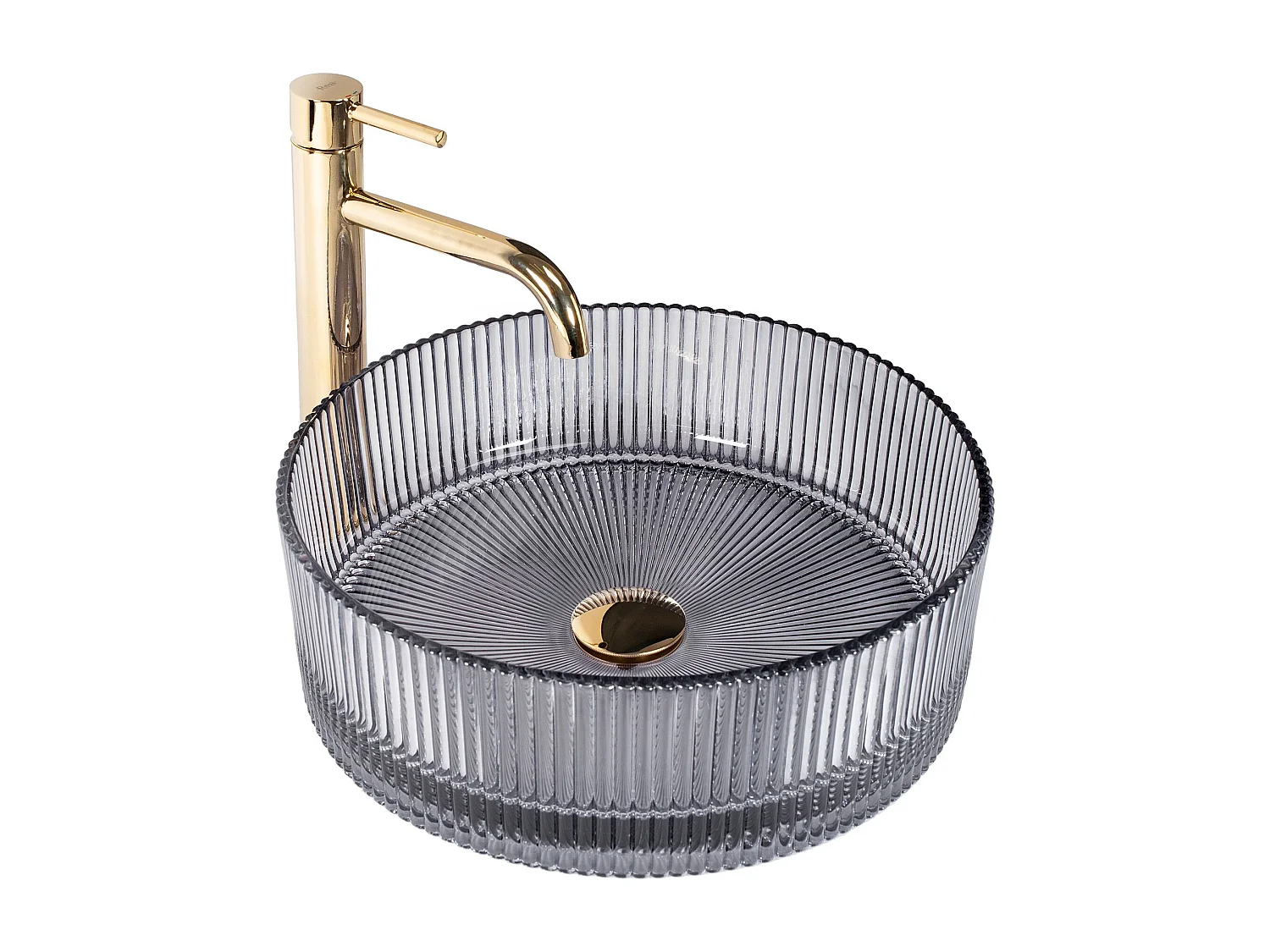 Lavabo Sobre Encimera Rea Ingrid 36 Grey