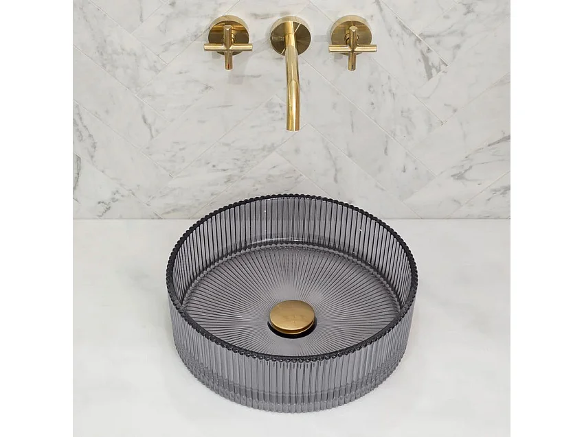 Lavabo Sobre Encimera Rea Ingrid 36 Grey