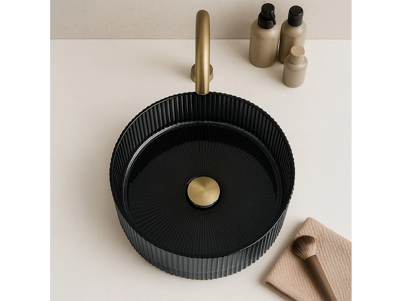 Vasque À Poser Rea Ingrid 36 Black