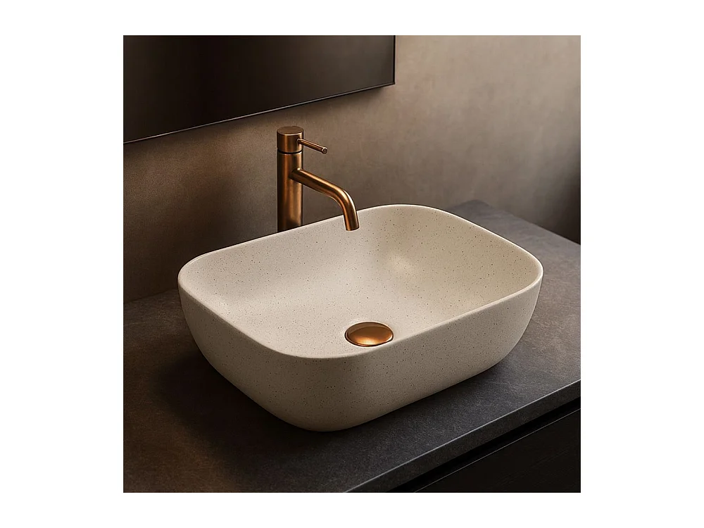 Opzetwastafel Rea Belinda Sandy Beige