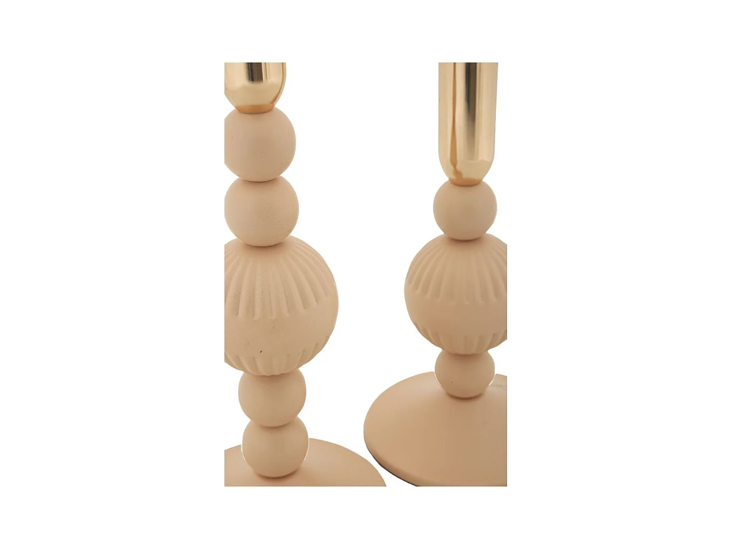 Bougeoir MF932, Or, 10x10x25,5 cm, Epikasa