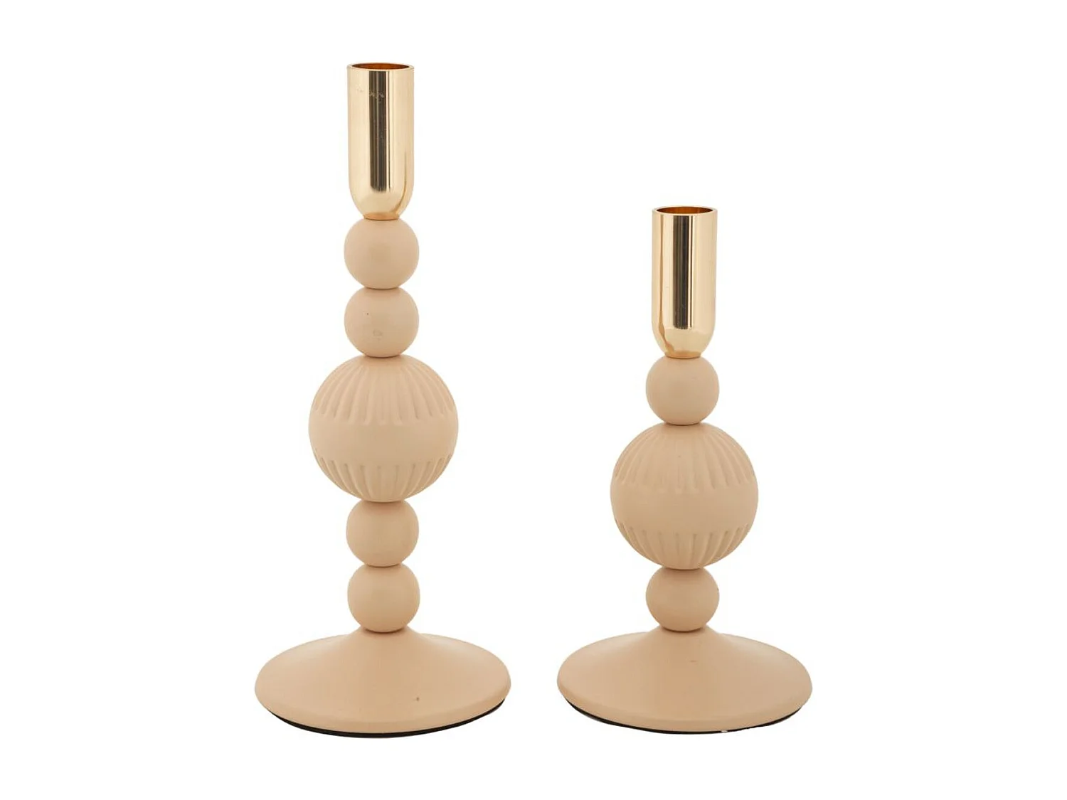 Kaarsenhouder MF932, Goud, 10x10x25,5 cm, Seven Design