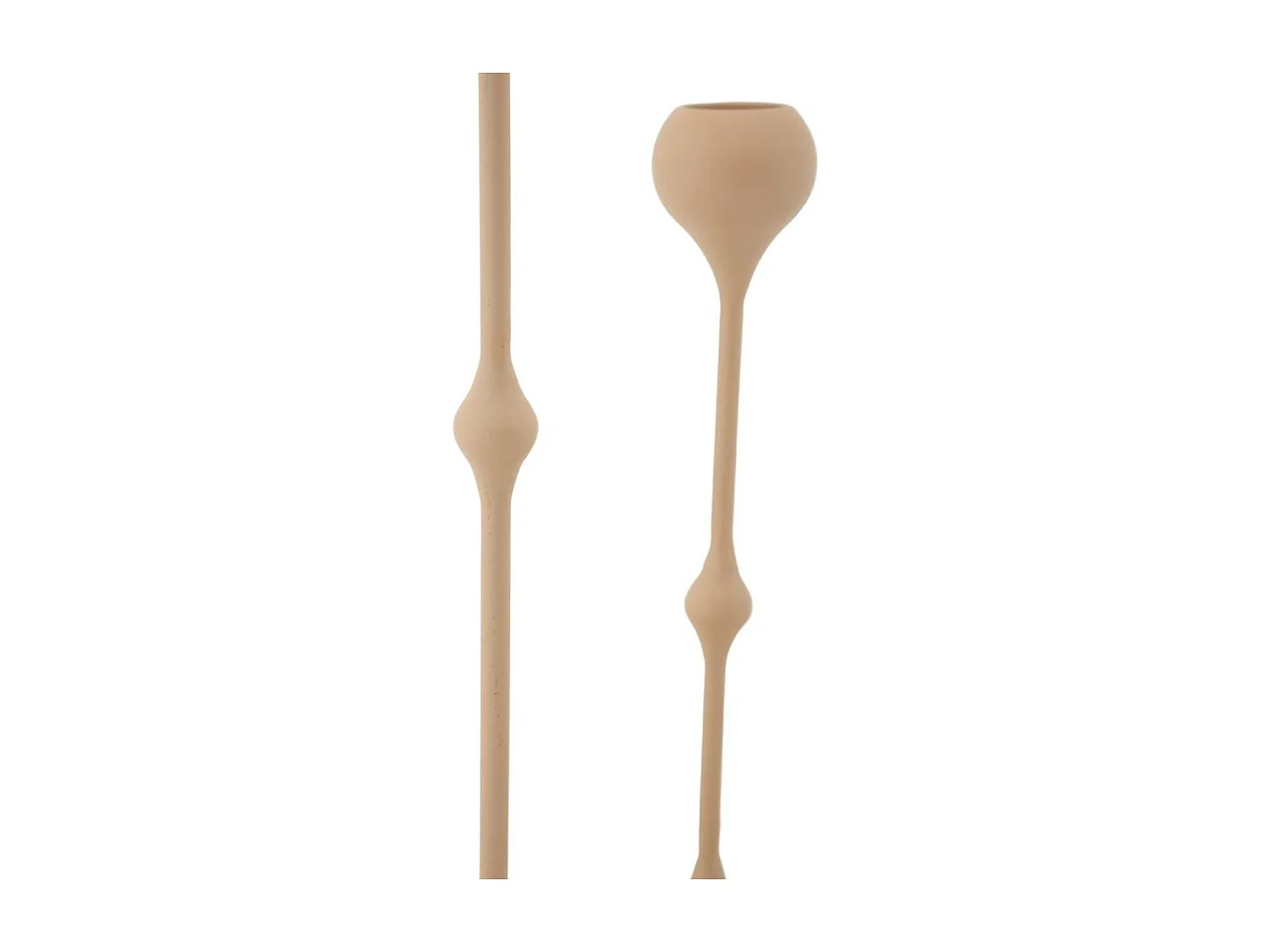 Bougeoir MF940, Or, 8x8x37 cm, Seven Design