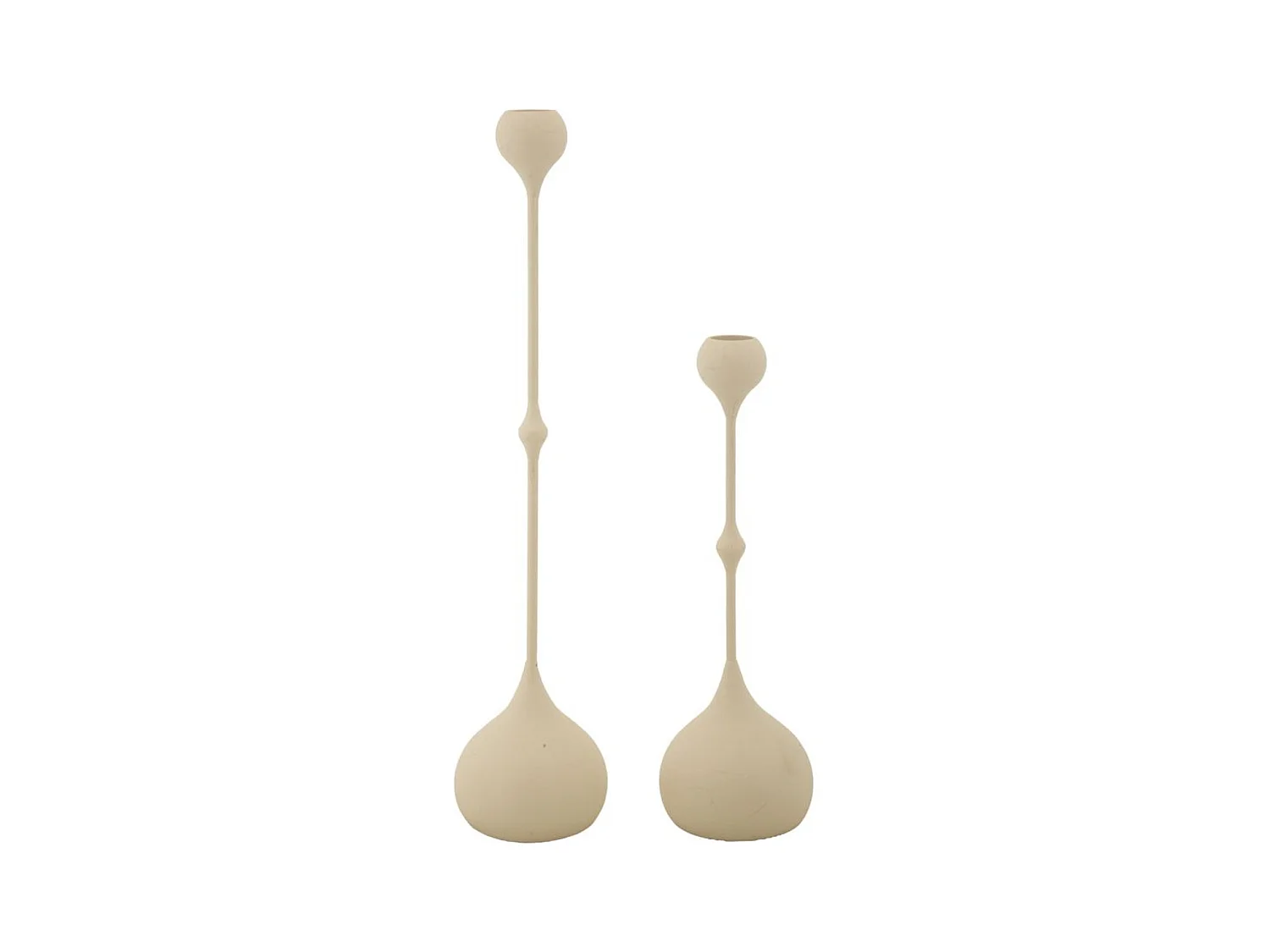 Bougeoir MF939, Beige, 8x8x37 cm, Epikasa