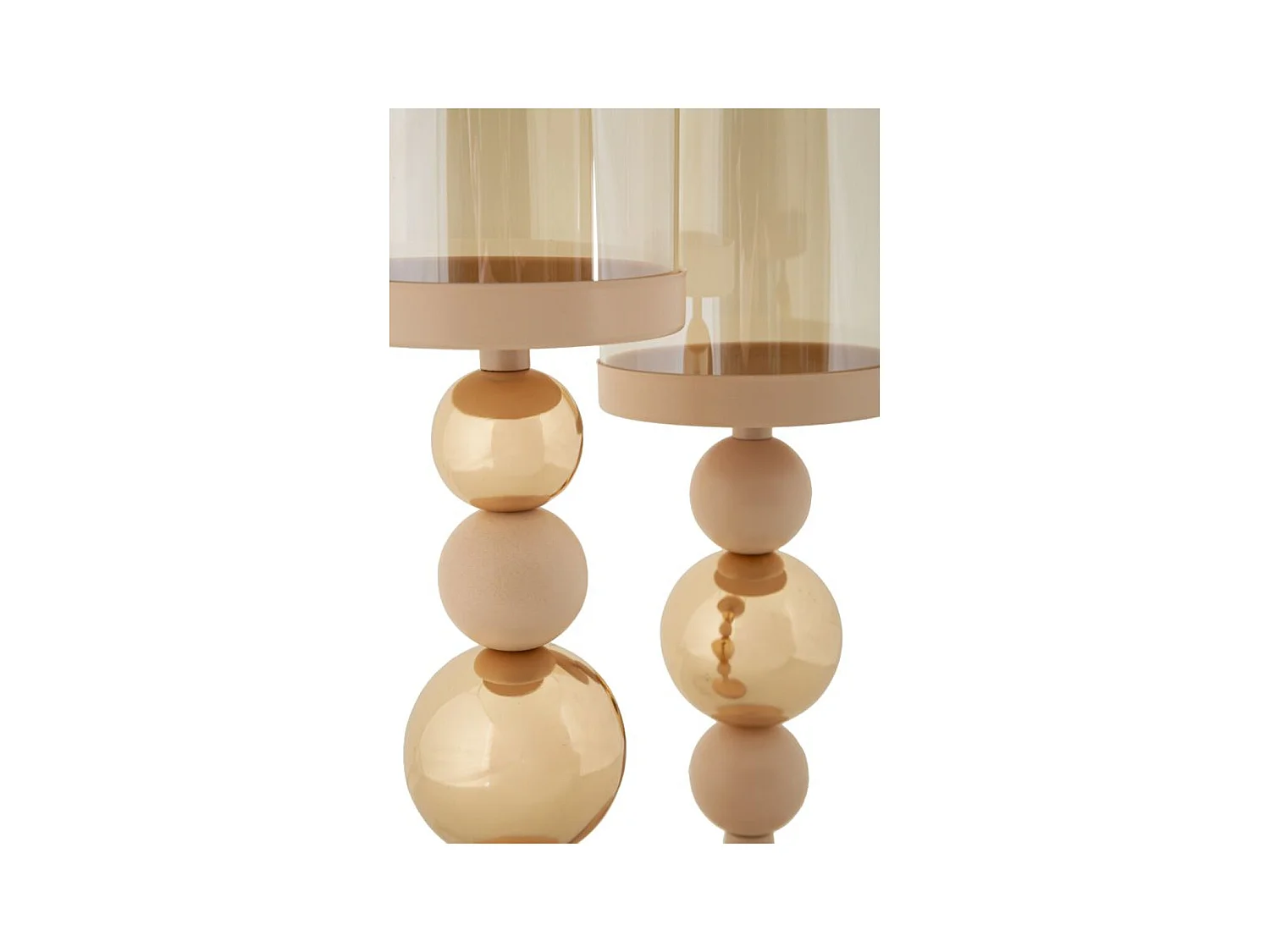 Bougeoir MF938, Or, 10x10x36 cm, Epikasa