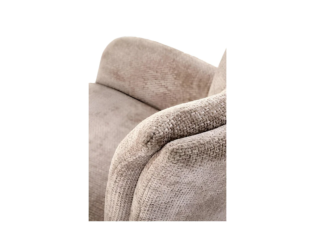 Chaise K540/housse en tissu/rotation 360/beige