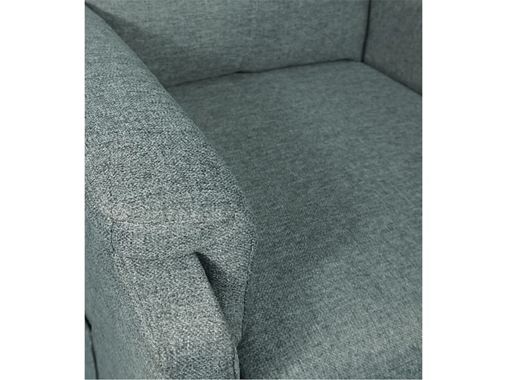 Sillón relax de 101x75x74 cm de tela con motor eléctrico y eleva personas en azul Delta