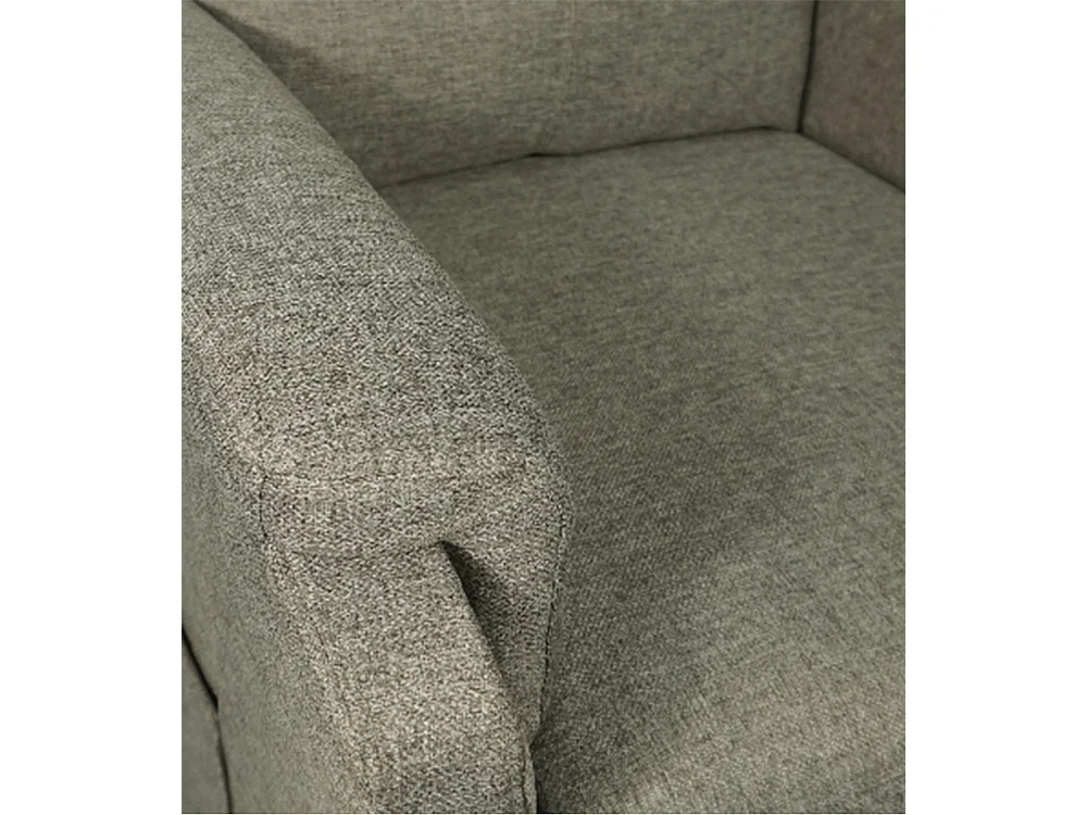 Sillón relax de 101x75x74 cm de tela con motor eléctrico y eleva personas en beige Delta