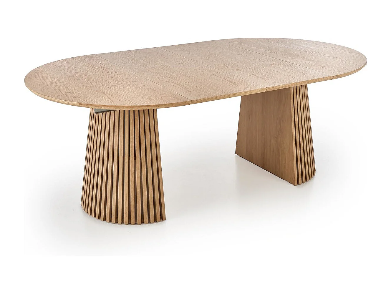 Esstisch Fargo/MDF+Furnier/Erweiterbar/Eichebraun