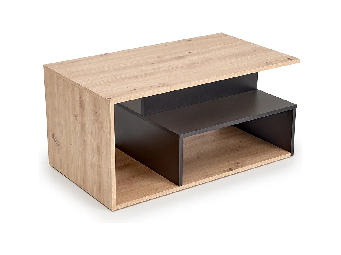 Couchtisch Iva/Möbelplatte/Artisan&Schwarz