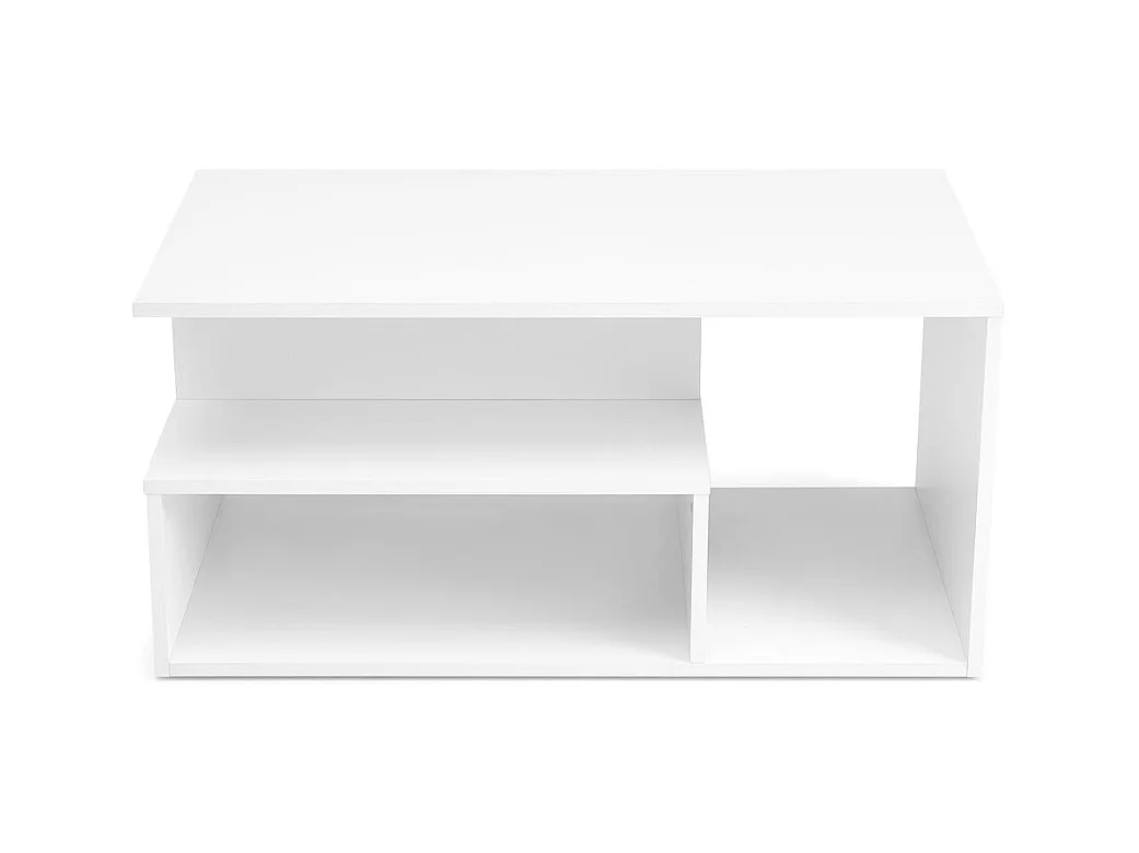 Couchtisch Iva/Möbelplatte/Weiss