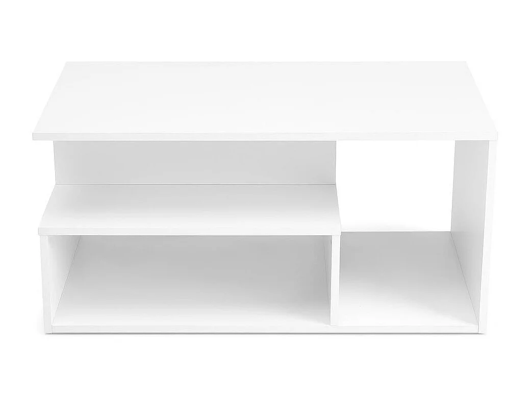 Couchtisch Iva/Möbelplatte/Weiss