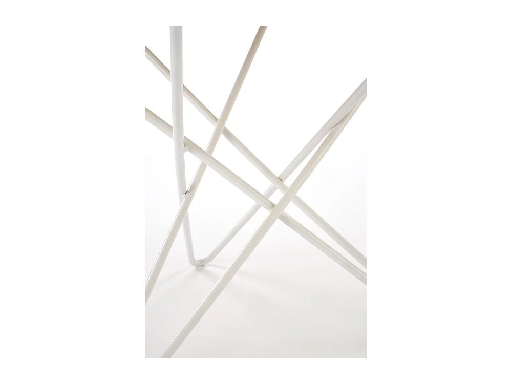 Couchtisch Leila/Gesinternter Stein/MDF&Furnier/Sonoma&Weiss