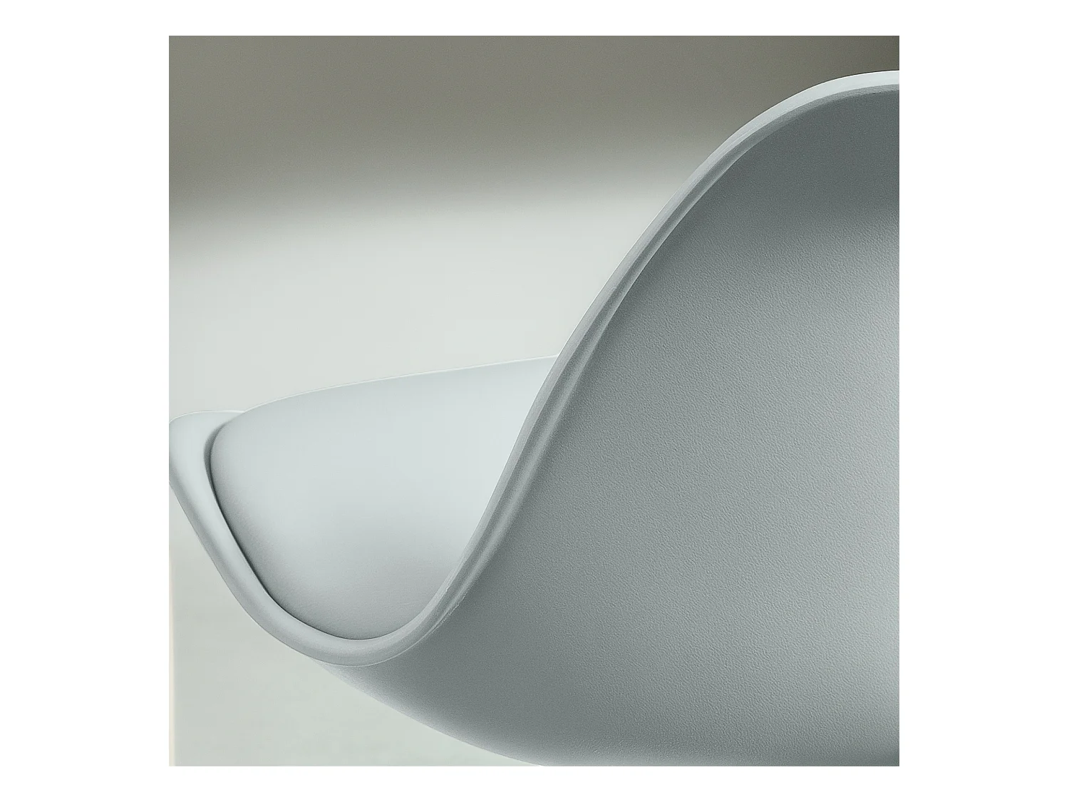 Lot de 2 tabourets de bar, rembourrés avec structure en acier, dossier, réglable en hauteur, avec repose-pieds, rotatif à 360°, simili cuir, gris