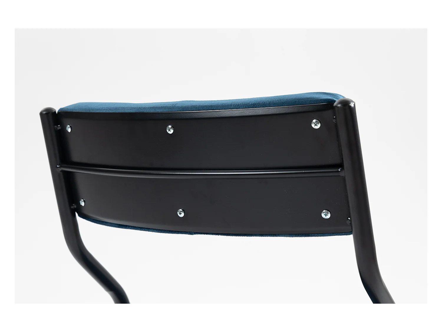 Conjunto de 2 cadeiras dobráveis, cadeiras de jantar dobráveis com almofada, portáteis, para hóspedes, cozinha e escritório, azul