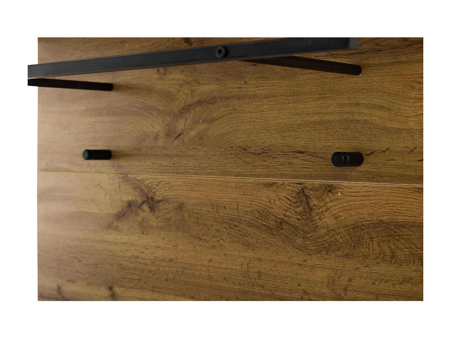 Vestiaire d'entrée 84x37x175 cm blanc avec 4 compartiments de rangement 1 banc rembourré étagères et patères - bois - marron