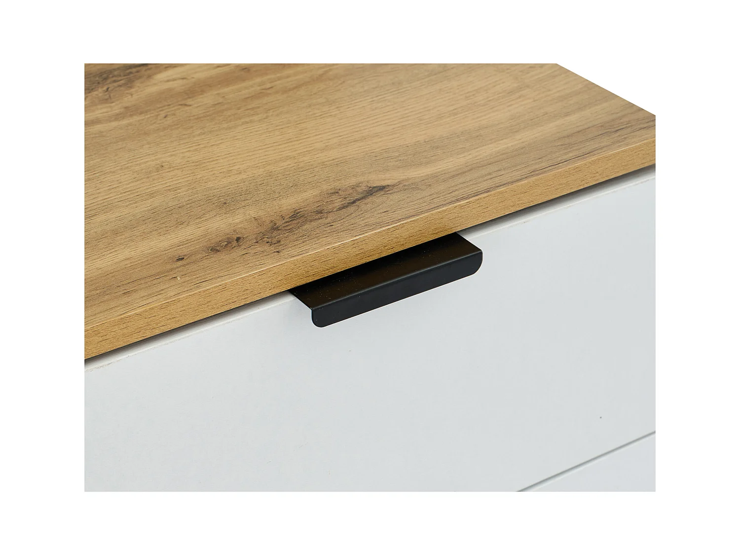 Vestiaire d'entrée 104x39x190 cm avec miroir 1 porte 1 tiroir chaussures étagères et patères en bois - chêne