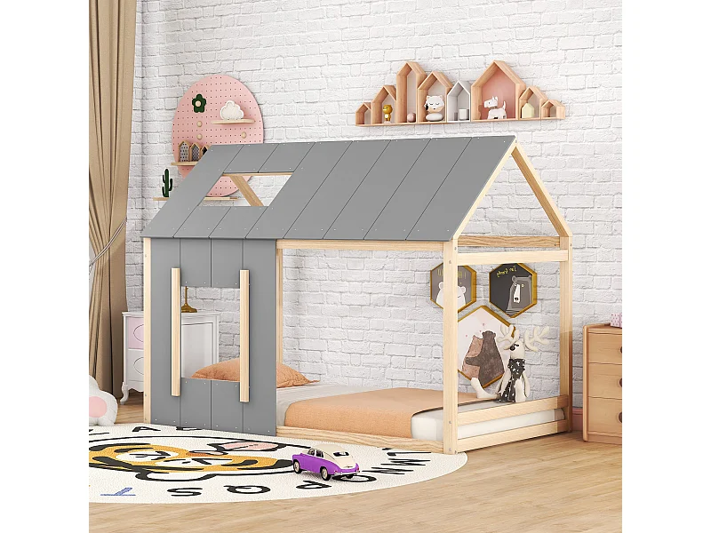 Lit coffre 140x200 cm avec sommier - tête de lit réglable en hauteur et LED - similicuir - blanc (sans matelas)