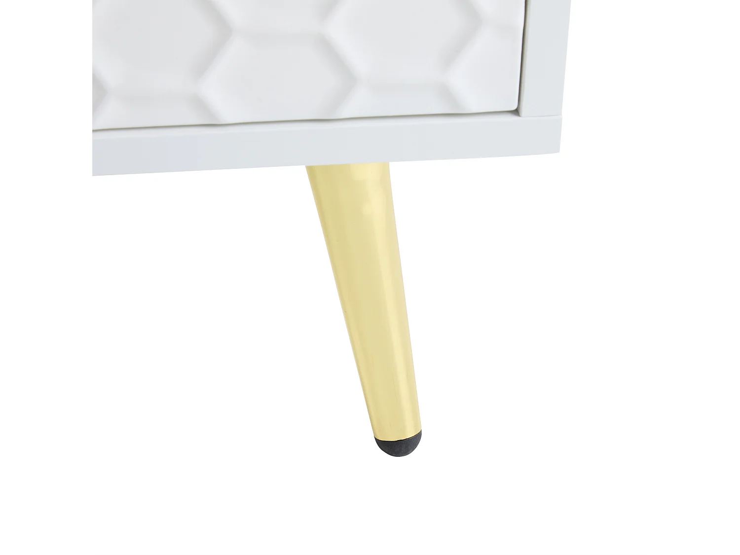 Meuble TV 180x40x41 cm avec 2 portes 1 tiroir meuble de rangement en bois - poignées en métal - blanc