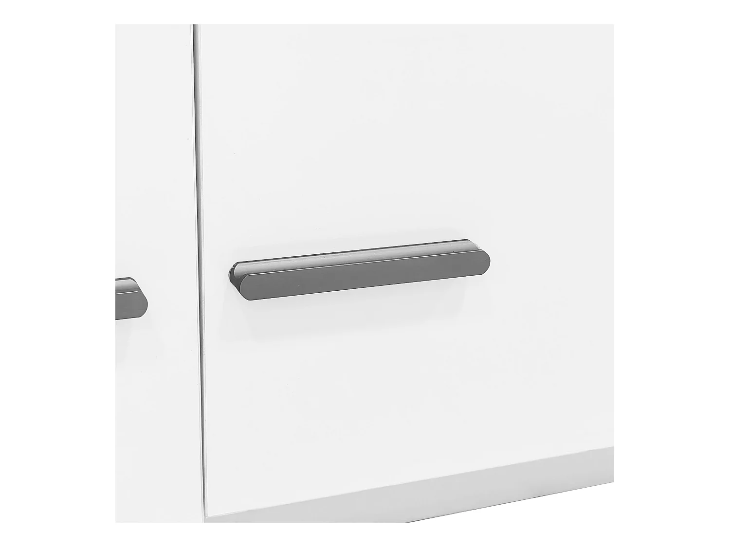 Meuble TV 170x38x42 cm 1 porte 1 tiroir meuble de rangement en bois - blanc