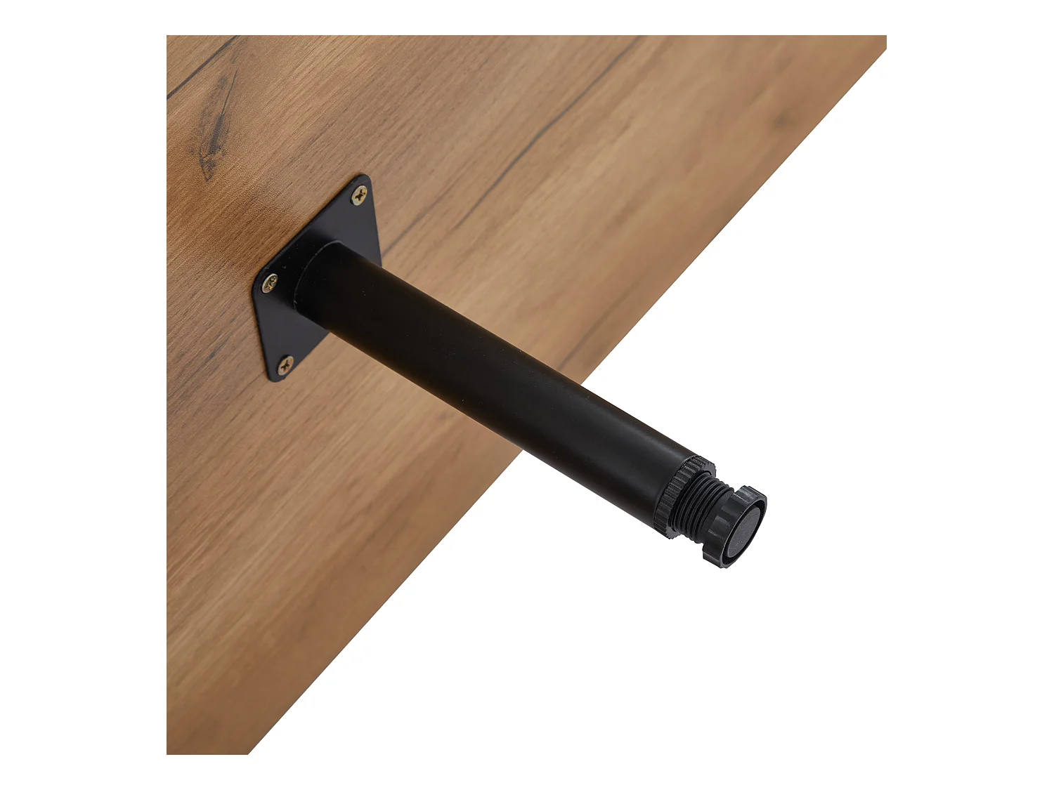 Meuble TV 180x40x50 cm avec 3 portes meuble de rangement en bois - marron