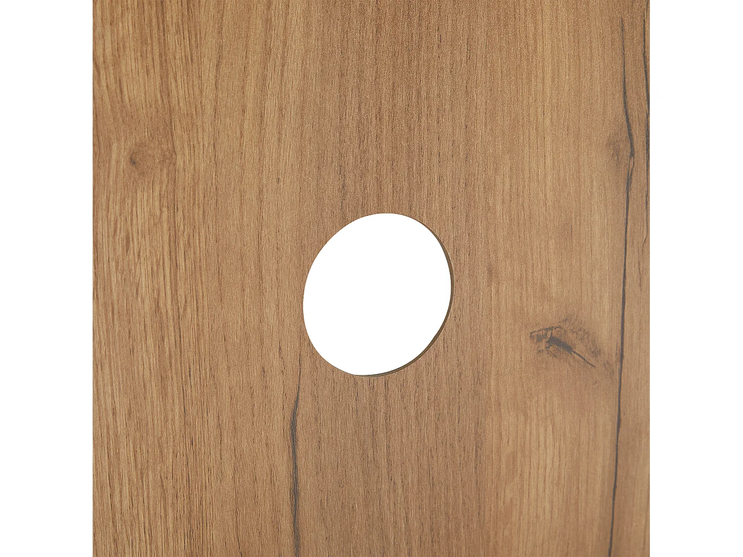 Meuble TV 180x40x50 cm avec 3 portes meuble de rangement en bois - marron