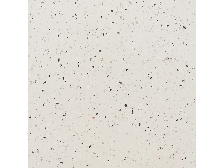 Table basse fibre de magnésium blanche 80 cm légère VEINRA