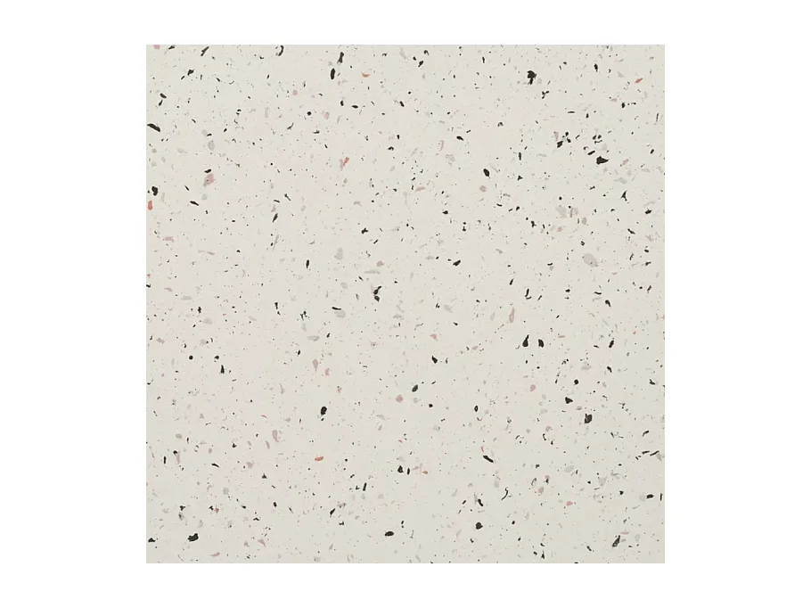 Table basse compacte magnésium blanc moucheté 70 cm FLOREANE