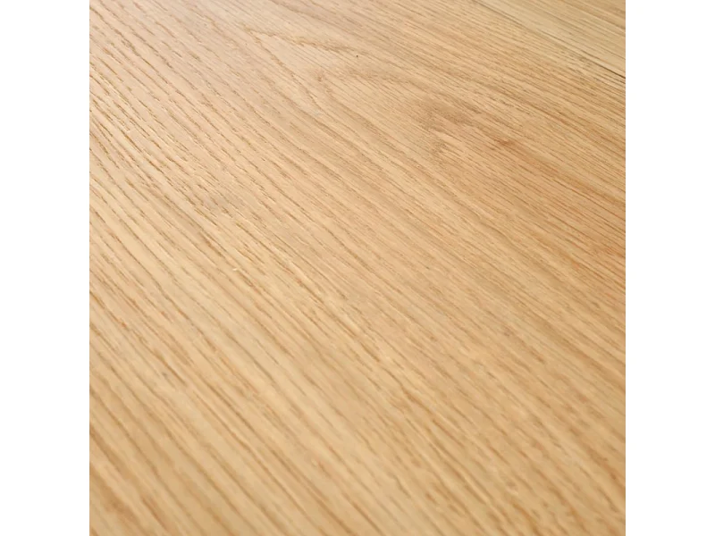 Table de salle à manger ronde extensible avec tasseaux UTAH