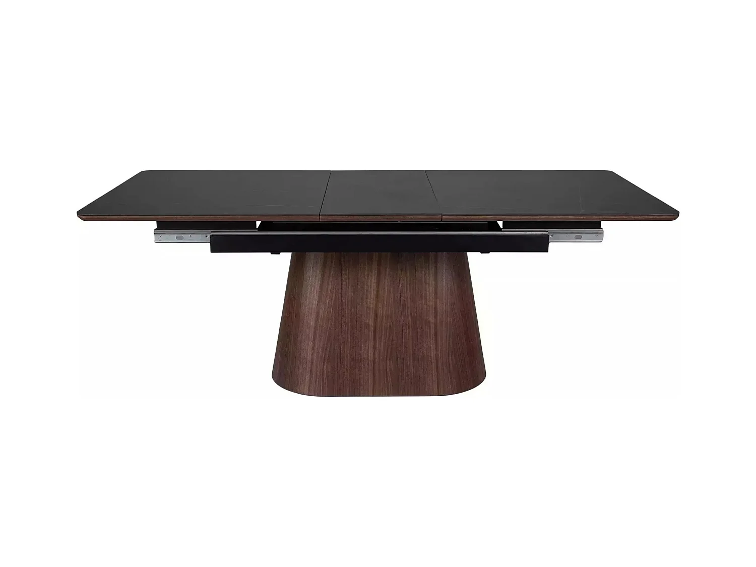 Esstisch Monacco/Keramik/Erweiterbar/Braun&Schwarz