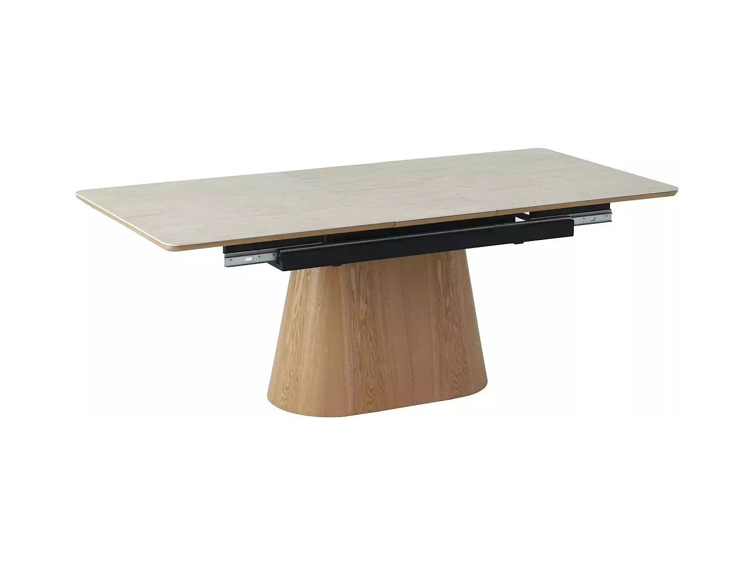 Esstisch Monacco/Keramik/Erweiterbar/Braun&Beige