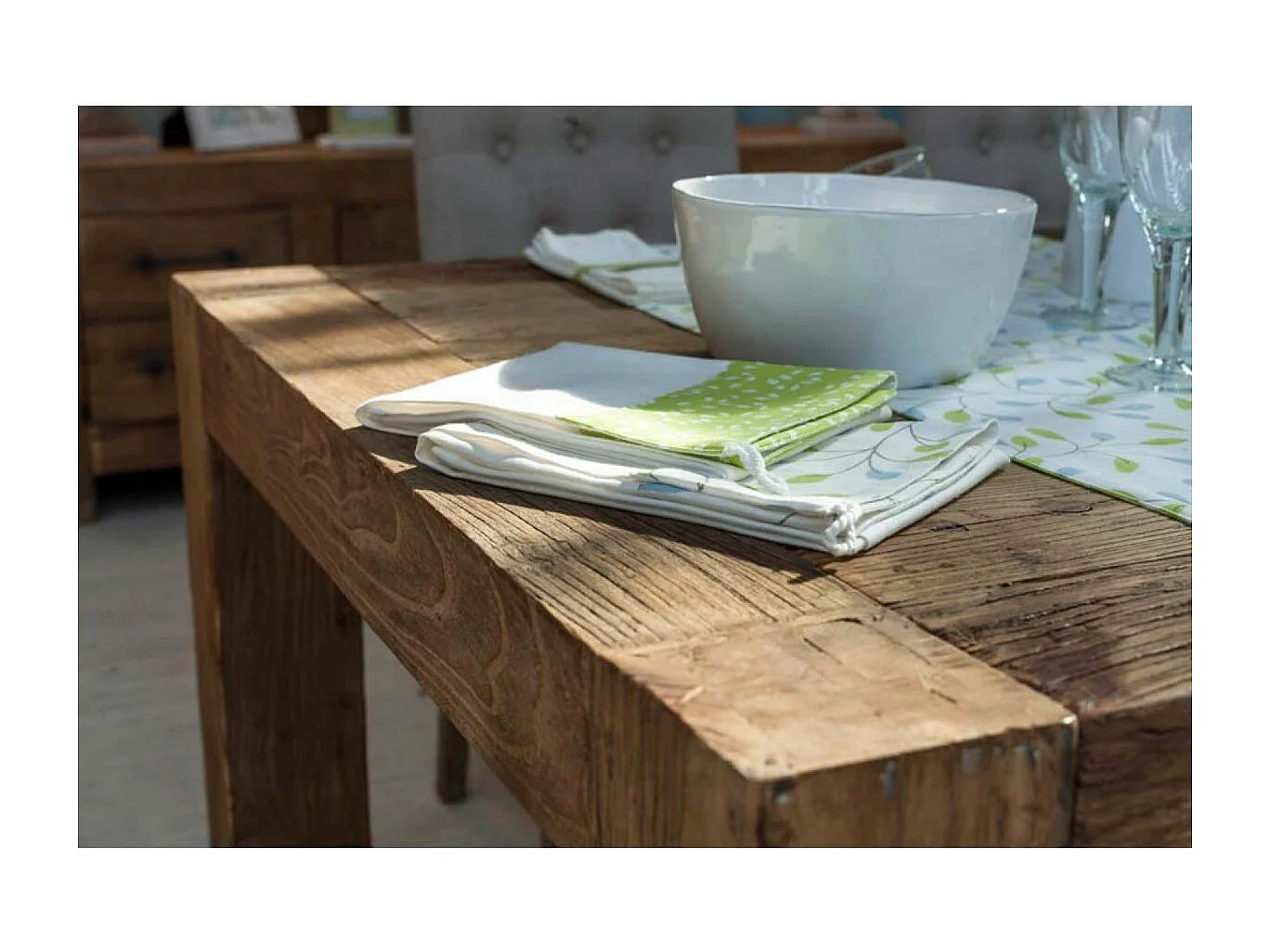 Table à Manger Bois Marron - Interior's