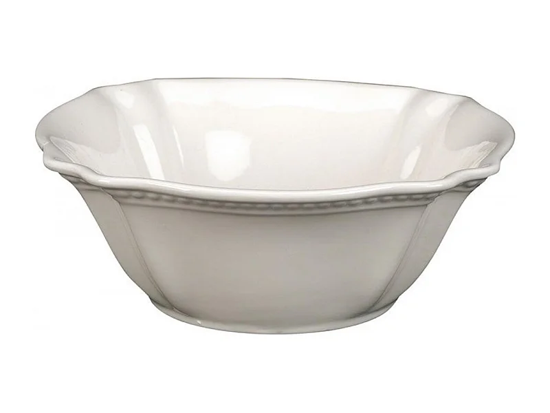 Lot de 5 bols porcelaine d14 Céramique Blanc - Charme Interior's