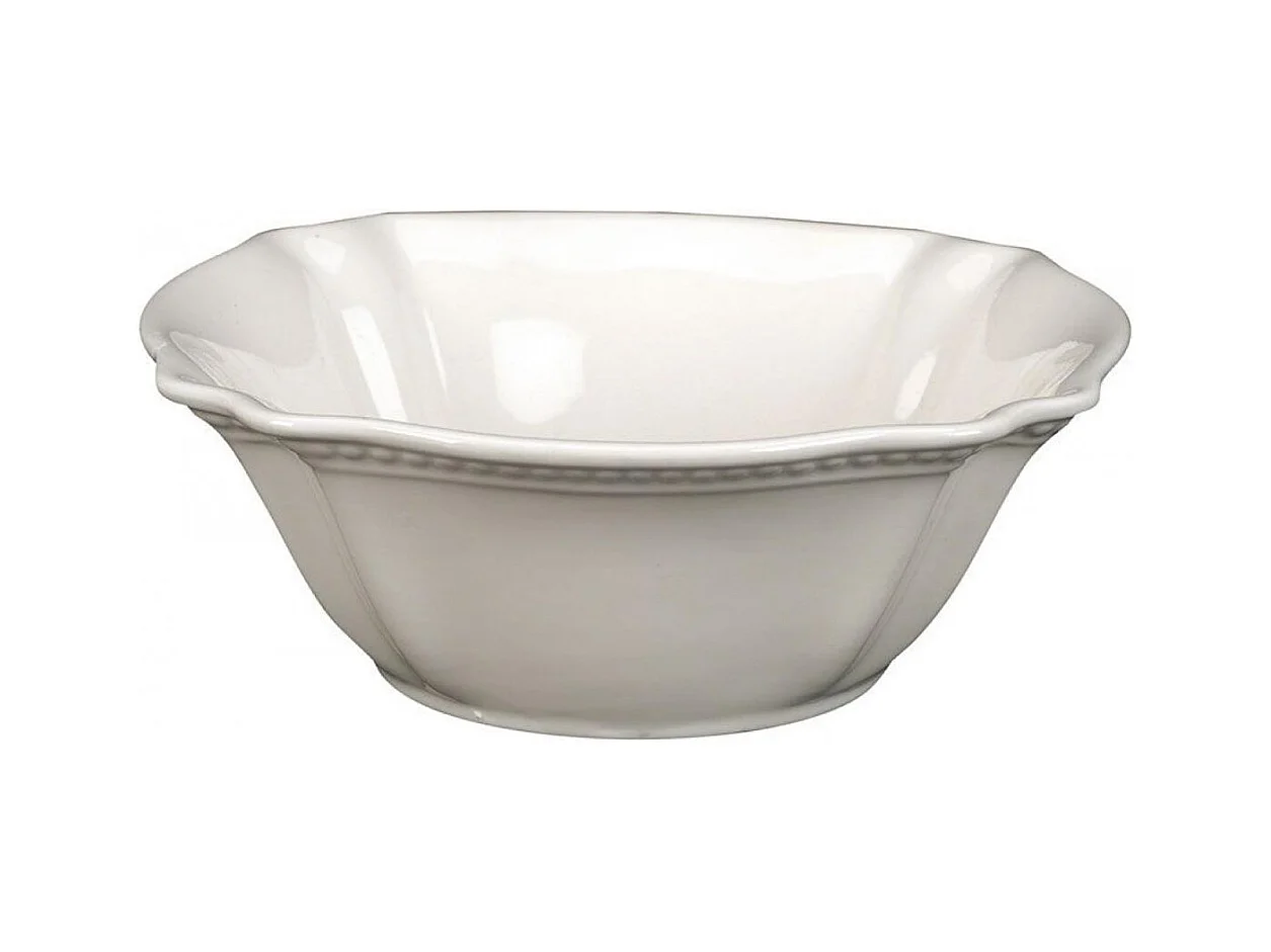 Lot de 5 bols porcelaine d14 Céramique Blanc - Charme Interior's