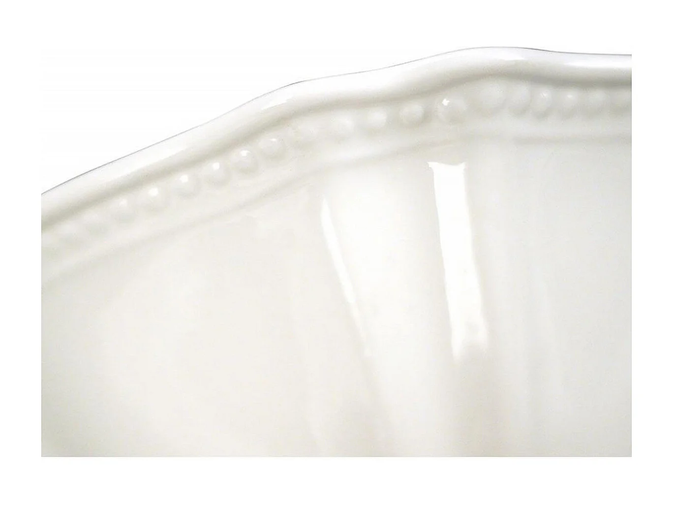 Lot de 5 bols porcelaine d14 Céramique Blanc - Charme Interior's