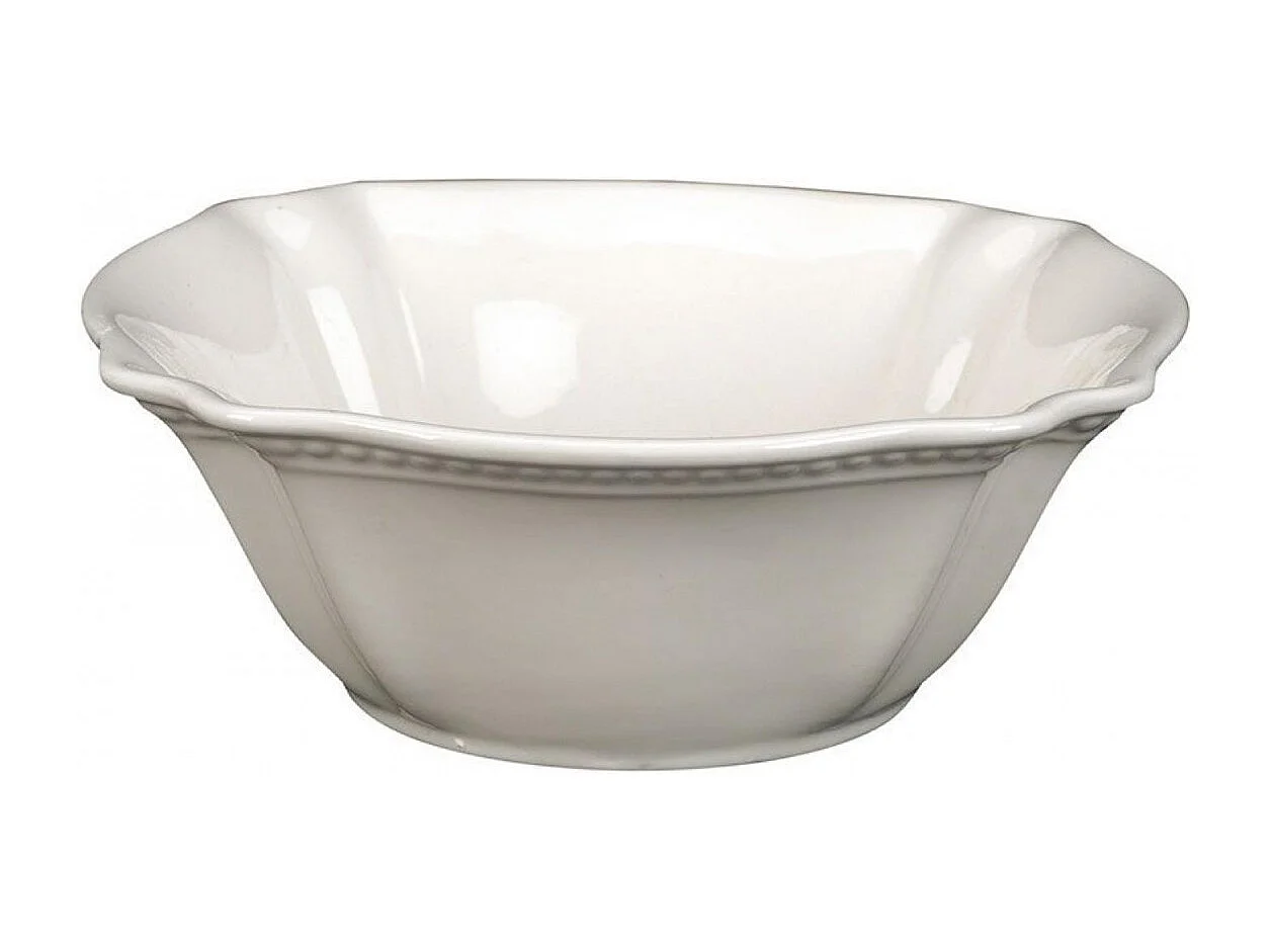 Lot de 5 bols porcelaine d14 Céramique Blanc - Charme Interior's