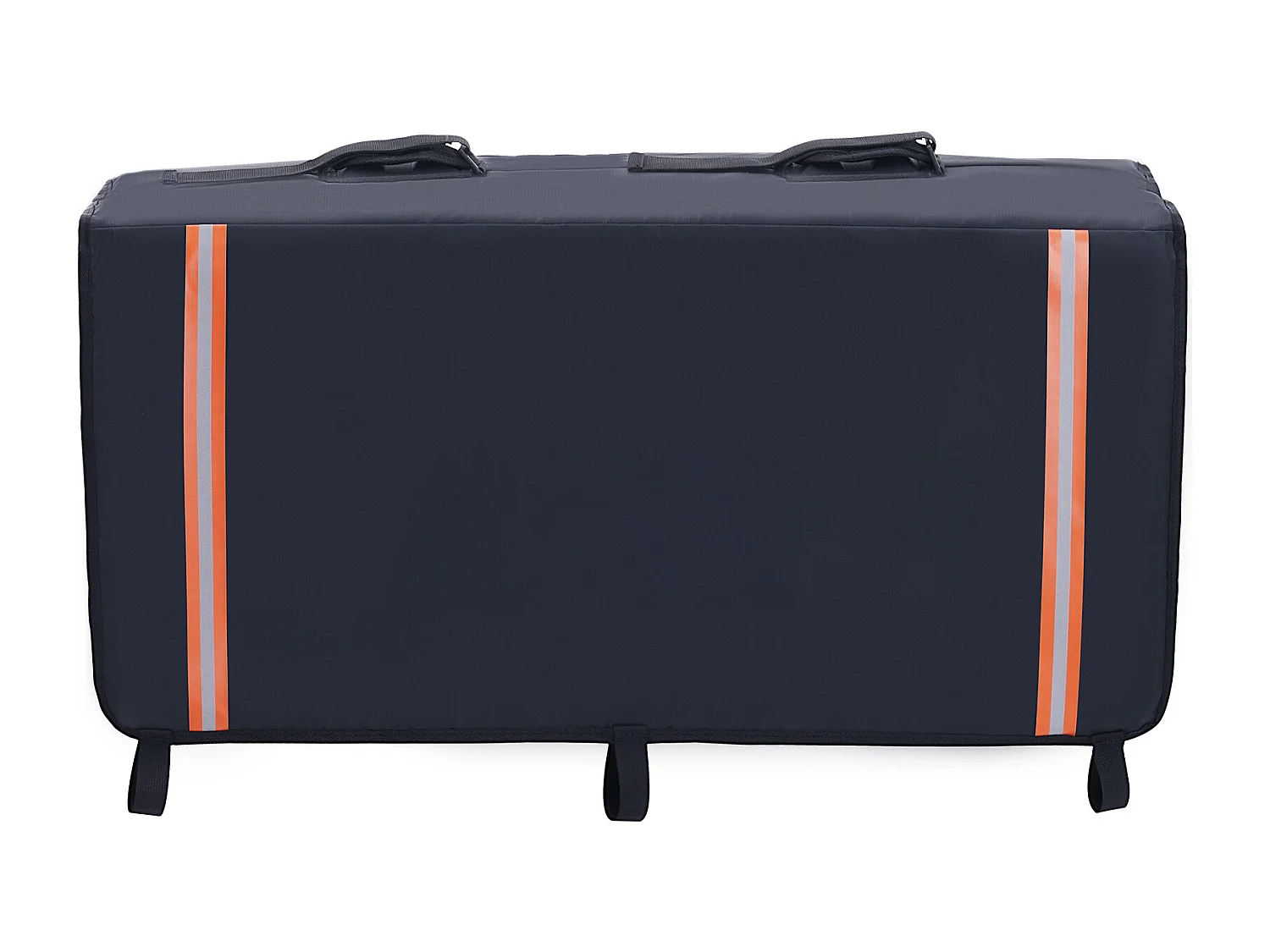 Coussin de Protection de Hayon SucceBuy 84x83 cm Coussin de Hayon Porte-Vélos en PVC et Éponge Housse de Protection pour Hayon de Pick-up 2 Sangles