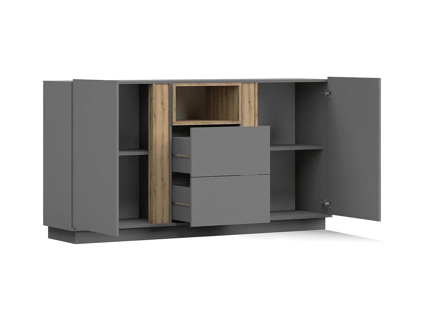 Buffet Orien 180 cm - Gris