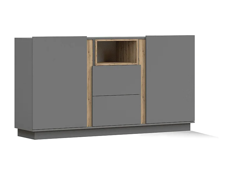 Buffet Orien 180 cm - Gris