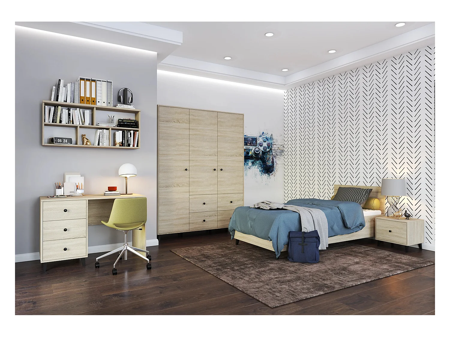 Armoire Alois 150 cm