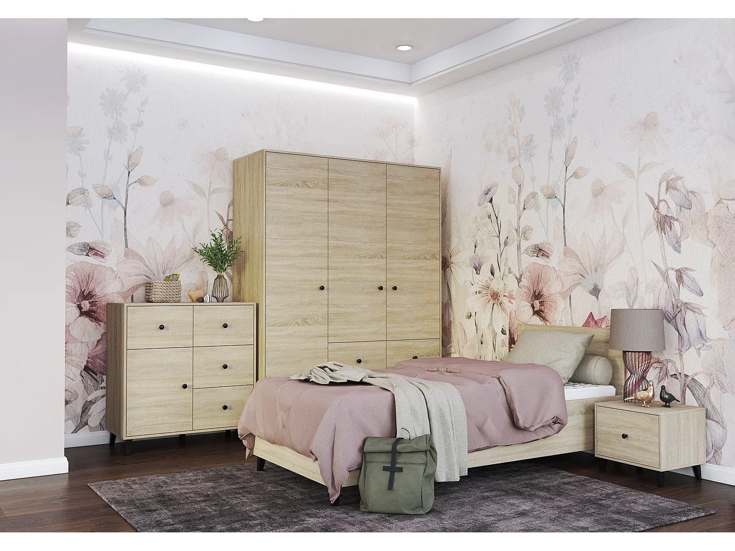 Armoire Alois 150 cm